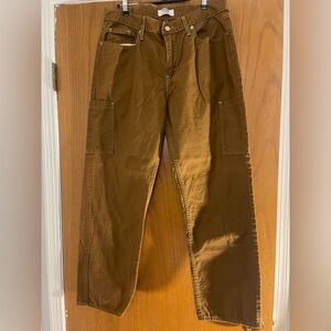 Denizen from Levi's Brown Cargo Pants with Utility Pockets